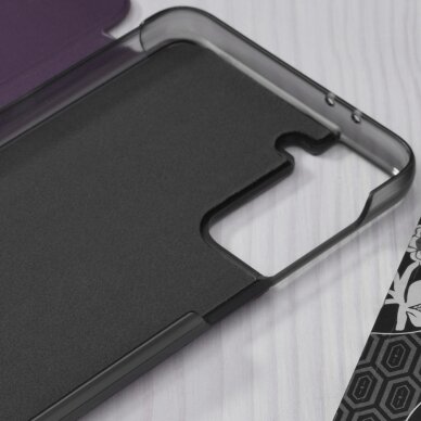 [Užsakomoji prekė] Dėklas skirtas Samsung Galaxy S21 5G - Techsuit eFold Series - Violetinis 2