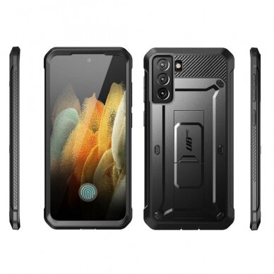 [Užsakomoji prekė] Dėklas skirtas Samsung Galaxy S21 FE 5G - Supcase Unicorn Beetle Pro - Juodas  1