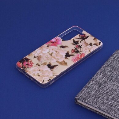 [Užsakomoji prekė] Dėklas skirtas Samsung Galaxy S21 FE 5G - Techsuit Marble Series - Mary Berry Nude  3