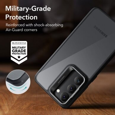 [Užsakomoji prekė] Dėklas skirtas Samsung Galaxy S23 - ESR Classic Kickstand - permatomas Juodas  3