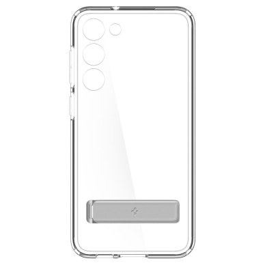 Akcija! Dėklas skirtas Samsung Galaxy S23 Plus - Spigen Ultra Hybrid S - permatomas   3