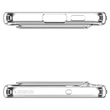 Akcija! Dėklas skirtas Samsung Galaxy S23 Plus - Spigen Ultra Hybrid S - permatomas   6