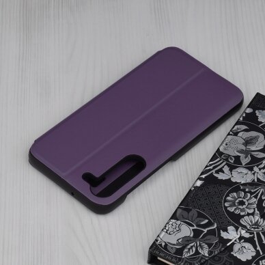 [Užsakomoji prekė] Dėklas skirtas Samsung Galaxy S23 Plus - Techsuit eFold Series - Violetinis  1