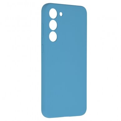 [Užsakomoji prekė] Dėklas skirtas Samsung Galaxy S23 Plus - Techsuit Soft Edge Silicone - Denim Mėlynas  1