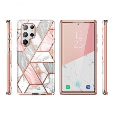 [Užsakomoji prekė] Dėklas skirtas Samsung Galaxy S23 Ultra - I-Blason Cosmo - Marble  3