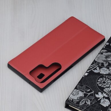 [Užsakomoji prekė] Dėklas skirtas Samsung Galaxy S23 Ultra - Techsuit eFold Series - Raudonas  1