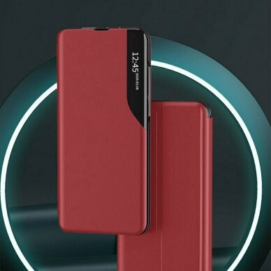 [Užsakomoji prekė] Dėklas skirtas Samsung Galaxy S23 Ultra - Techsuit eFold Series - Raudonas  4