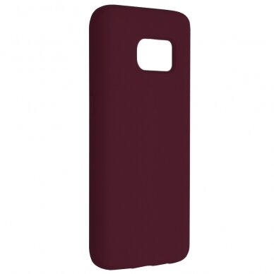 [Užsakomoji prekė] Dėklas skirtas Samsung Galaxy S7 Edge - Techsuit Soft Edge Silicone - Plum Violetinė 1