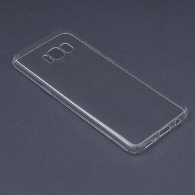 [Užsakomoji prekė] Dėklas skirtas Samsung Galaxy S8 Plus - Techsuit permatomas Silicone - permatomas 1