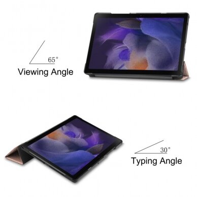 [Užsakomoji prekė] Dėklas Samsung Galaxy Tab A8 10.5 (2021) - Techsuit FoldPro - Rožinis 5