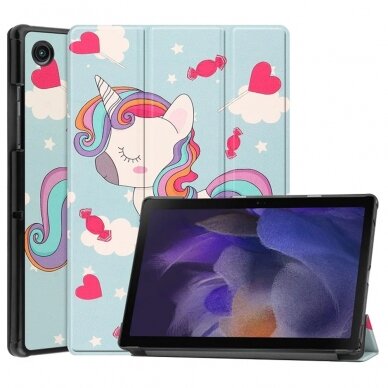 [Užsakomoji prekė] Dėklas Samsung Galaxy Tab A8 10.5 (2021) - Techsuit FoldPro - Unicorn