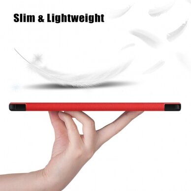 [Užsakomoji prekė] Dėklas Samsung Galaxy Tab A9 Plus - Techsuit FoldPro - Raudonas 6