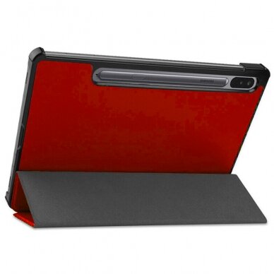 [Užsakomoji prekė] Dėklas skirtas Samsung Galaxy Tab S7 FE - Techsuit FoldPro - Raudonas 1