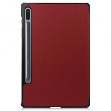 [Užsakomoji prekė] Dėklas skirtas Samsung Galaxy Tab S7 FE - Techsuit FoldPro - Raudonas 2