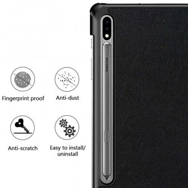 [Užsakomoji prekė] Telefono dėklas Samsung Galaxy Tab S7 / S8 - Techsuit FoldPro - Juodas 2