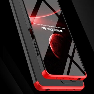 [Užsakomoji prekė] Dėklas Xiaomi Redmi Note 12 5G / Poco X5 + Folie - GKK 360 - Juodas 3