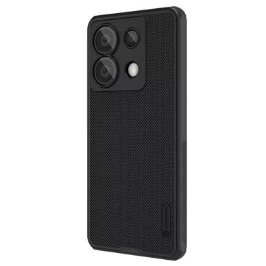 Akcija ! Dėklas Xiaomi Redmi Note 13 Pro 5G / Poco X6 - Nillkin Super Frosted Shield Pro - Juodas 2