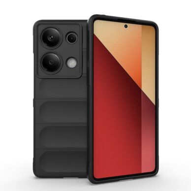 Akcija! Dėklas Xiaomi Redmi Note 13 Pro 5G / Poco X6 - Techsuit Magic Shield - Juodas Akcija! Dėklas Xiaomi Redmi Note 13 Pro 5G / Poco X6 - Techsuit Magic Shield - Juodas