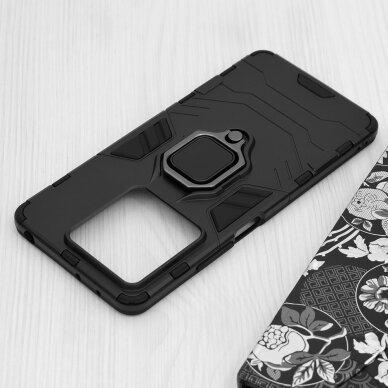 Akcija! Dėklas Xiaomi redmi Note 13 - Techsuit Silicone Shield - Juodas  3