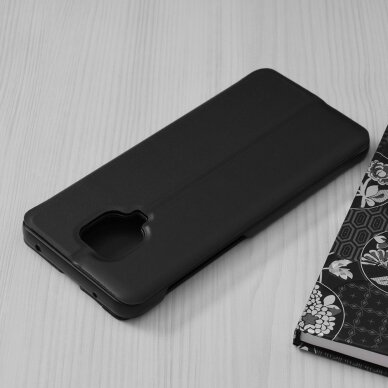 [Užsakomoji prekė] Dėklas Xiaomi Redmi Note 9S / Note 9 Pro / Note 9 Pro Max - Techsuit eFold Series - Juodas 1