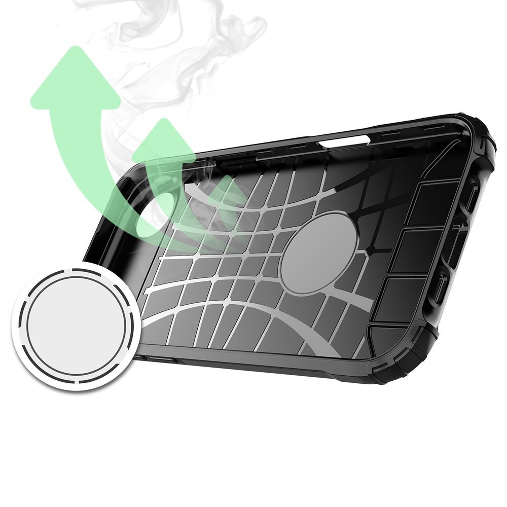 iPhone 17 Air Hybrid Armor dėklas – juodas 5 iPhone 17 Air Hybrid Armor dėklas – juodas 5