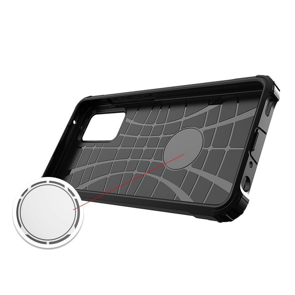 Dėklas Hybrid Armor Case Tough Rugged Samsung Galaxy A72 4G Tamsiai mėlynas 5 Dėklas Hybrid Armor Case Tough Rugged Samsung Galaxy A72 4G Tamsiai mėlynas 5