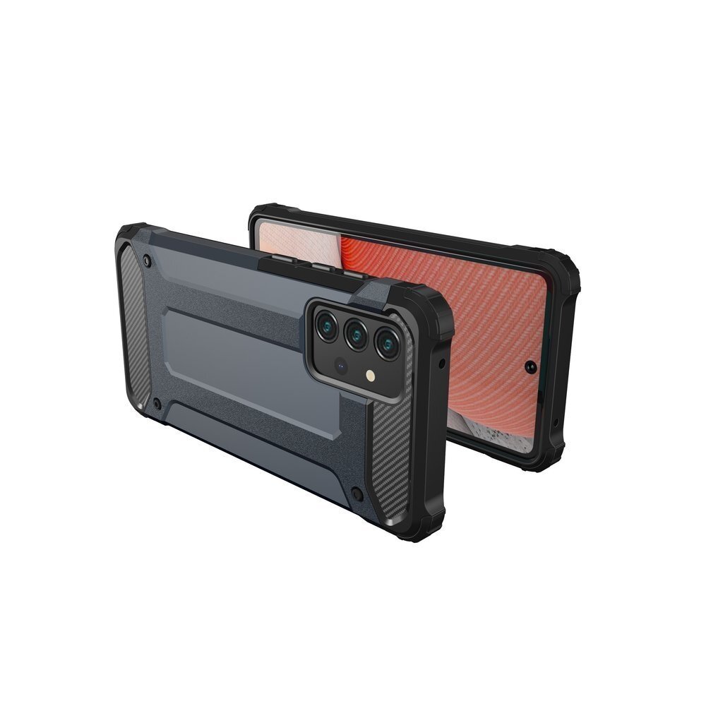 Dėklas Hybrid Armor Case Tough Rugged Samsung Galaxy A72 4G Sidabrinis 2 Dėklas Hybrid Armor Case Tough Rugged Samsung Galaxy A72 4G Sidabrinis 2