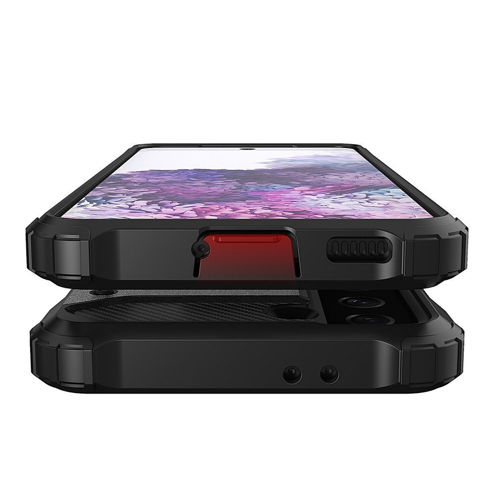 Dėklas Hybrid Armor Samsung Galaxy S22 Plus Juodas 4 Dėklas Hybrid Armor Samsung Galaxy S22 Plus Juodas 4