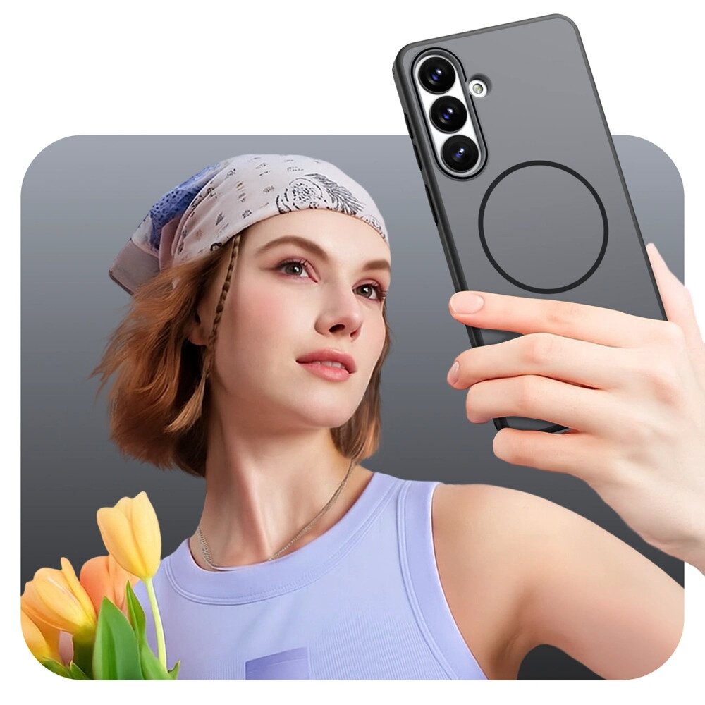 Samsung Galaxy A37 Hybrid Armor T dėklas – juodas 3