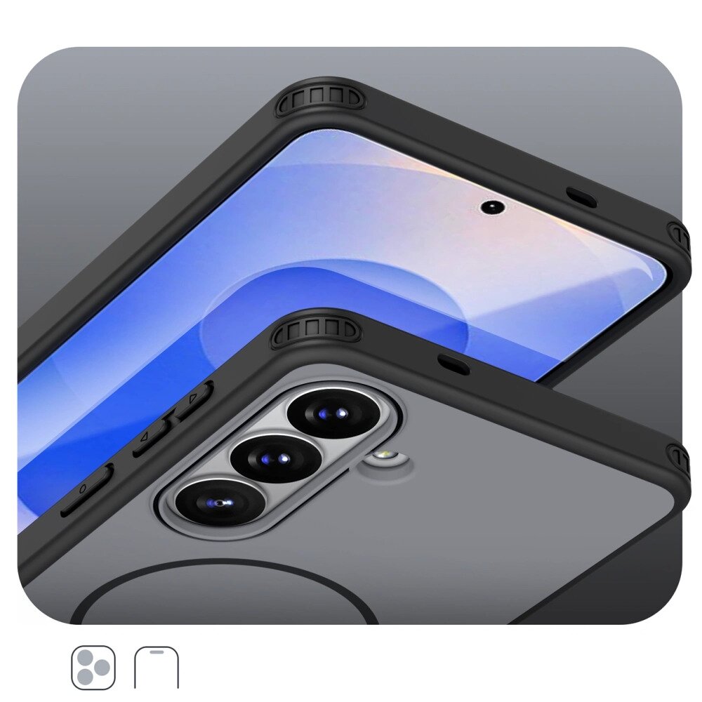 Samsung Galaxy A57 Hybrid Armor T dėklas – juodas 6 Samsung Galaxy A57 Hybrid Armor T dėklas – juodas 6