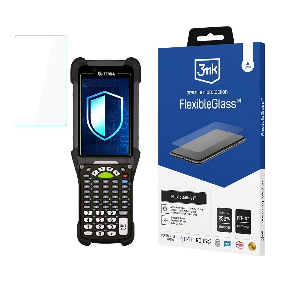 Hibridinis stiklas 3mk FlexibleGlass Zebra MC92