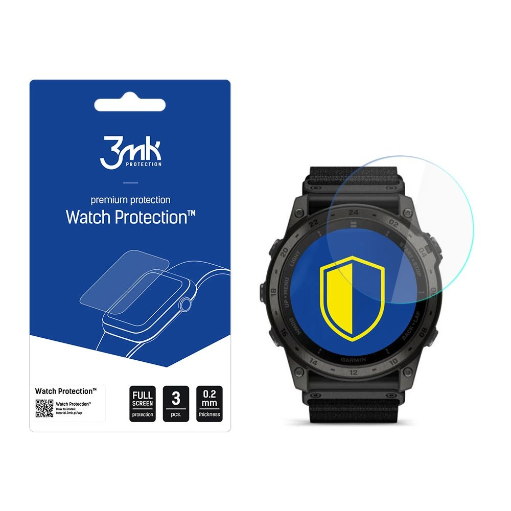 Hibridinis stiklas 3mk Watch Protection Flexible apsauginis stiklas Garmin Tactix 7