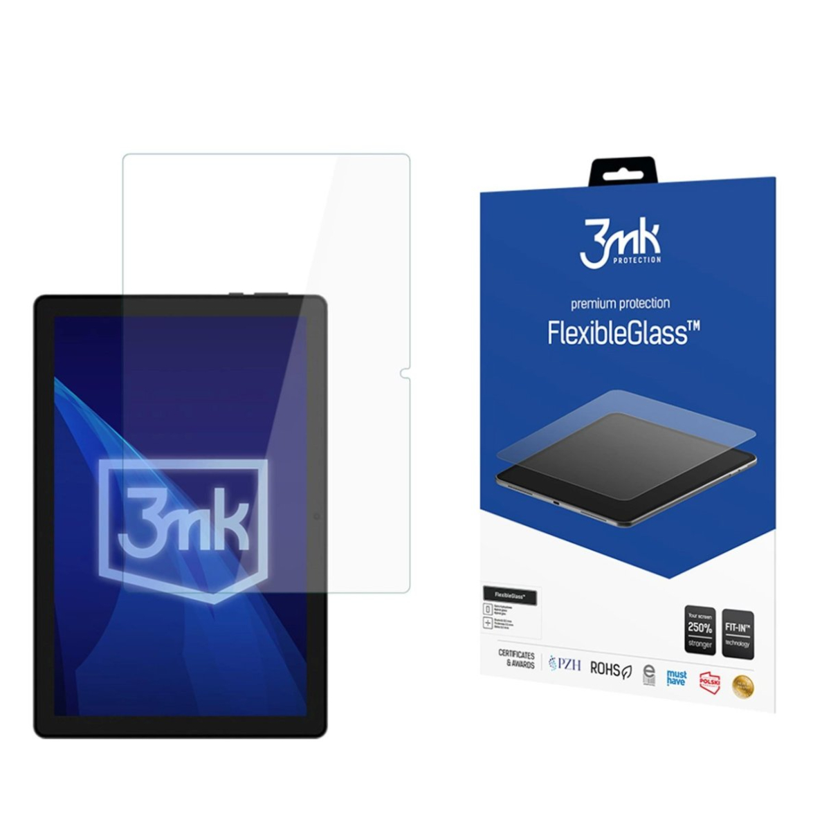 Hibridinis stiklas 3mk FlexibleGlass skirtas Doogee U9 Hibridinis stiklas 3mk FlexibleGlass skirtas Doogee U9