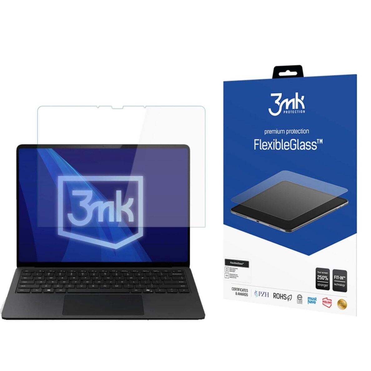 Microsoft Surface Laptop Copilot+ 13" 3mk FlexibleGlass hibridinis stiklas