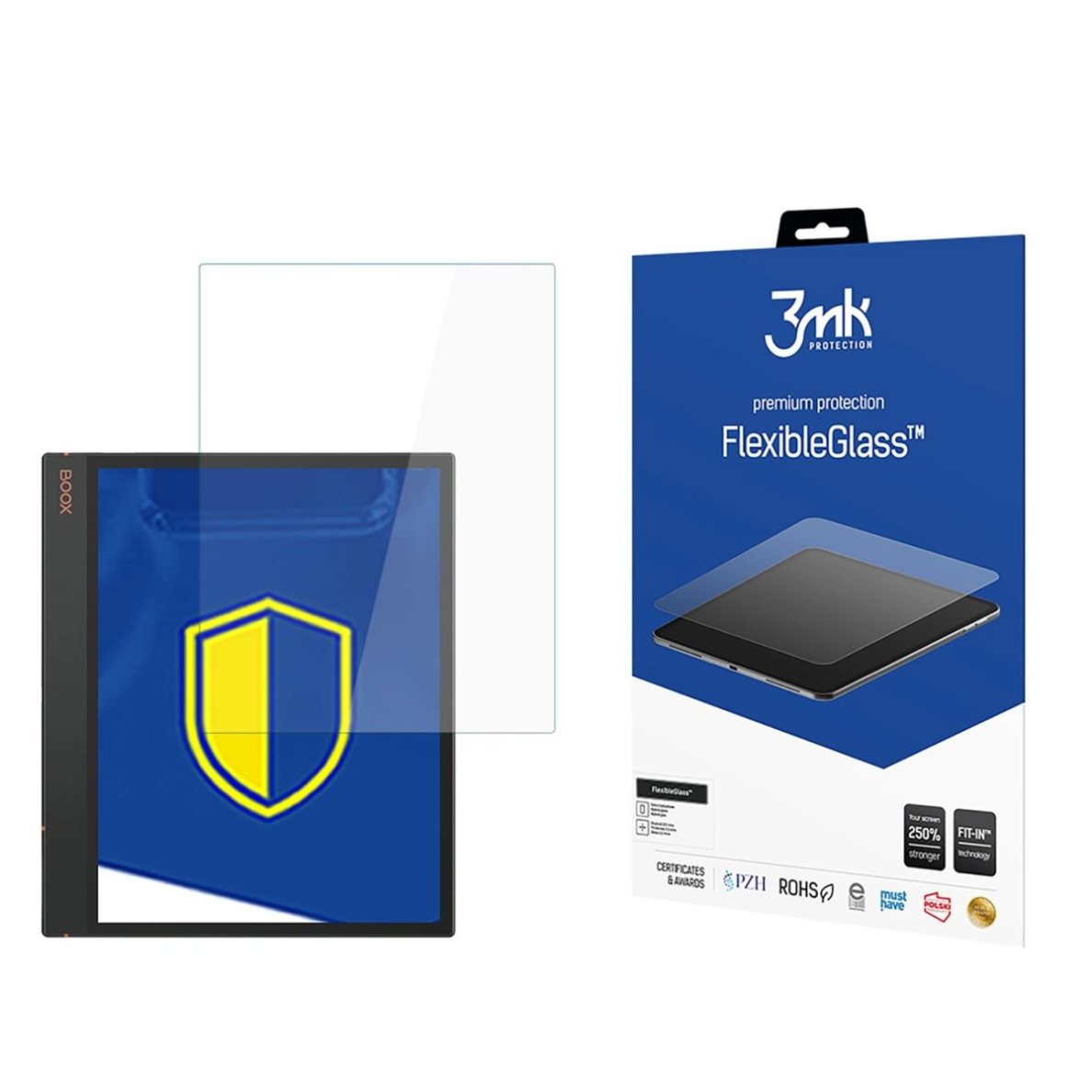 Hibridinis stiklas 3mk Flexible apsauginis stiklas Onyx Boox Note Air 3 / Air 3C – iki 11" Hibridinis stiklas 3mk Flexible apsauginis stiklas Onyx Boox Note Air 3 / Air 3C – iki 11"