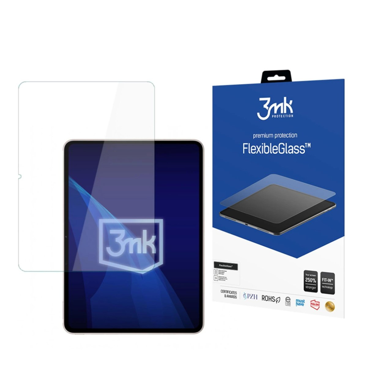 Hibridinis stiklas 3mk Flexible apsauginis stiklas Oppo Pad 3 Pro – iki 13" Hibridinis stiklas 3mk Flexible apsauginis stiklas Oppo Pad 3 Pro – iki 13"