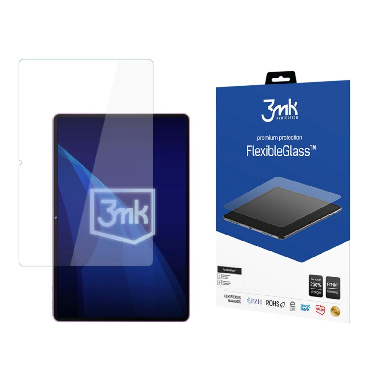 Hibridinis stiklas 3mk Flexible apsauginis stiklas Oukitel OT12 – iki 13"