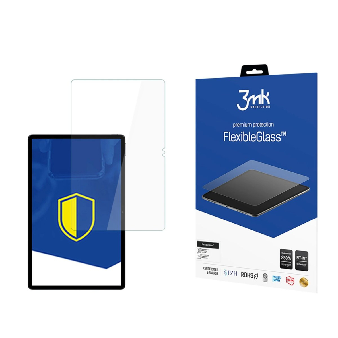 Hibridinis stiklas 3mk Flexible apsauginis stiklas Realme Pad 2 – iki 13"