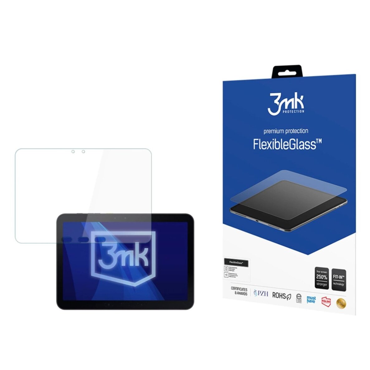 Samsung Galaxy Tab Active5 Pro 3mk FlexibleGlass hibridinis stiklas
