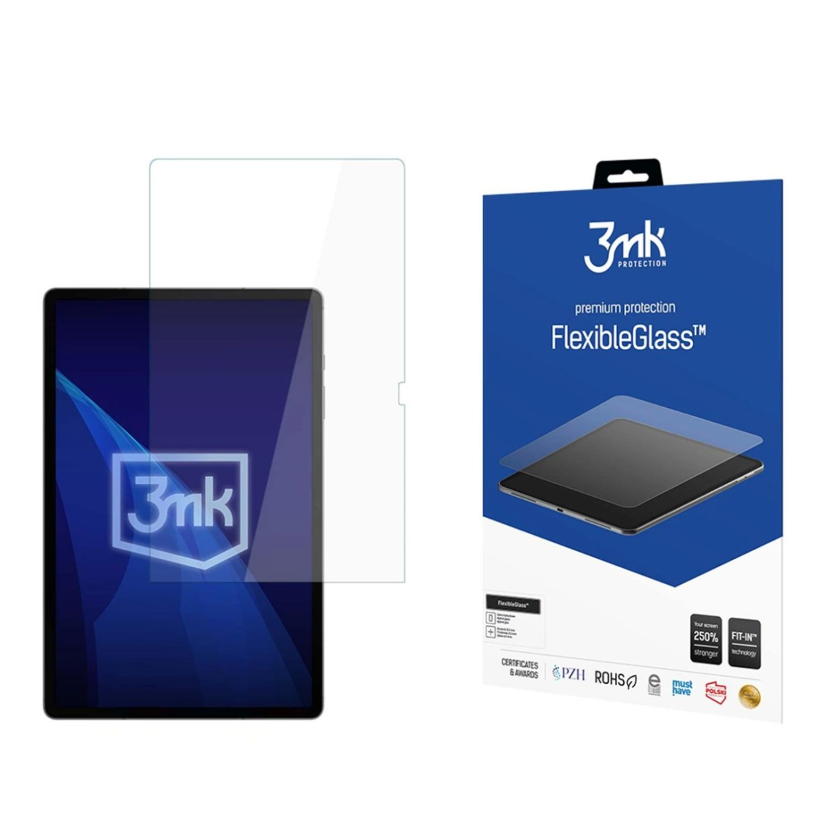 Samsung Galaxy Tab S10 Plus 3mk Flexible apsauginis hibridinis stiklas