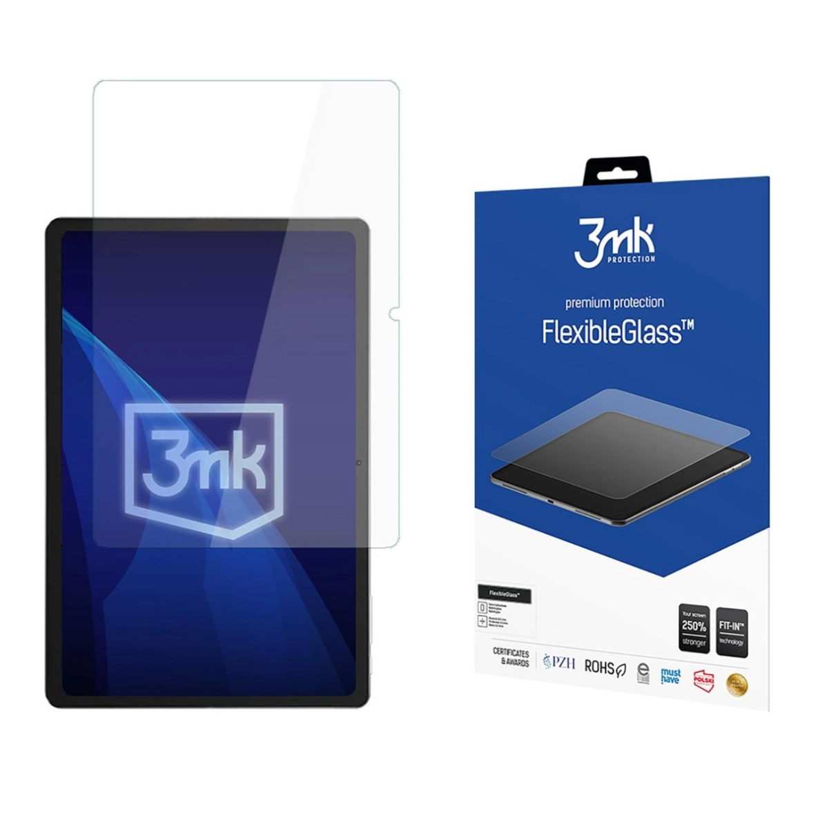 Hibridinis stiklas 3mk Flexible apsauginis stiklas Tecno Megapad 10 – iki 13" Hibridinis stiklas 3mk Flexible apsauginis stiklas Tecno Megapad 10 – iki 13"