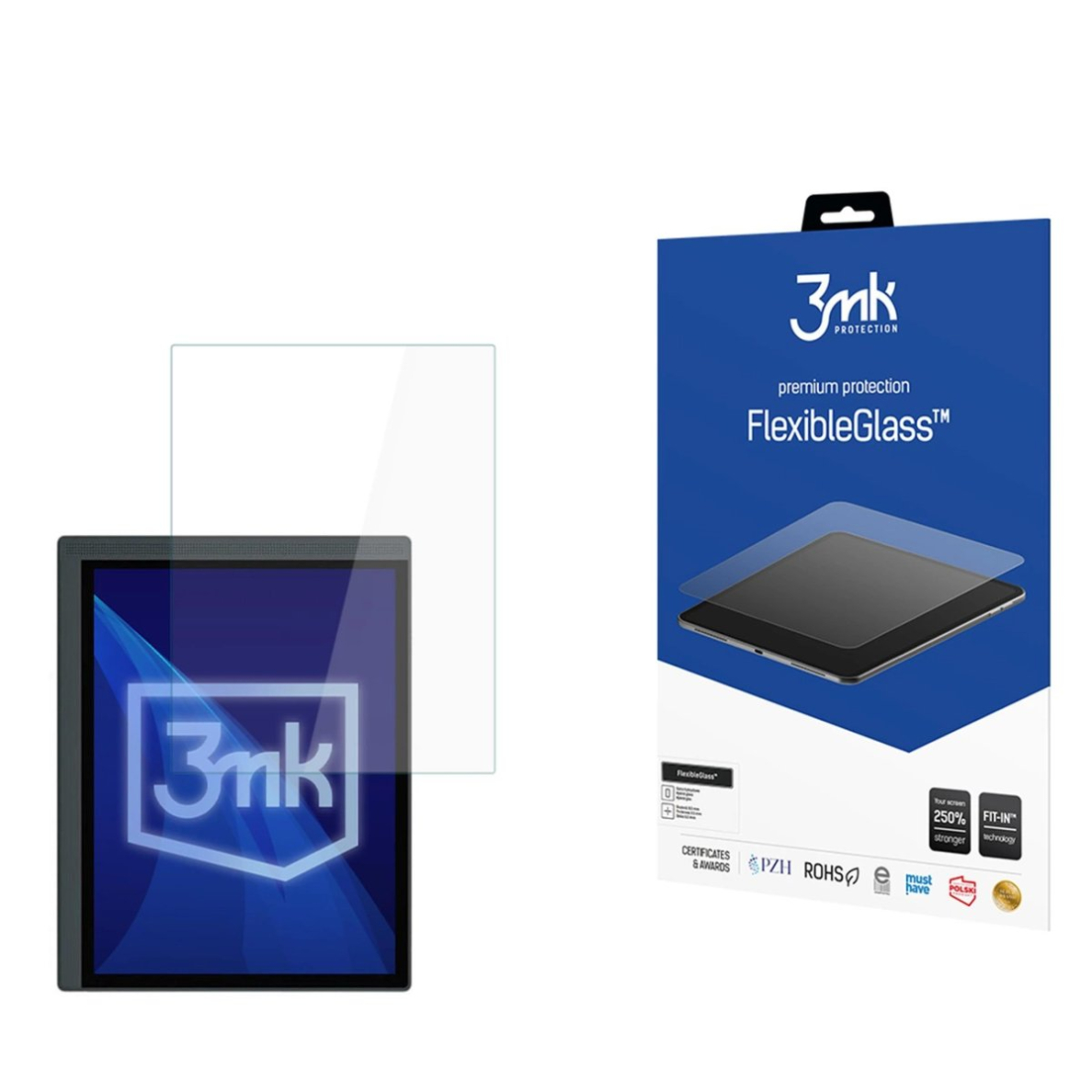 Hibridinis stiklas 3mk FlexibleGlass skirtas Bigme B1051