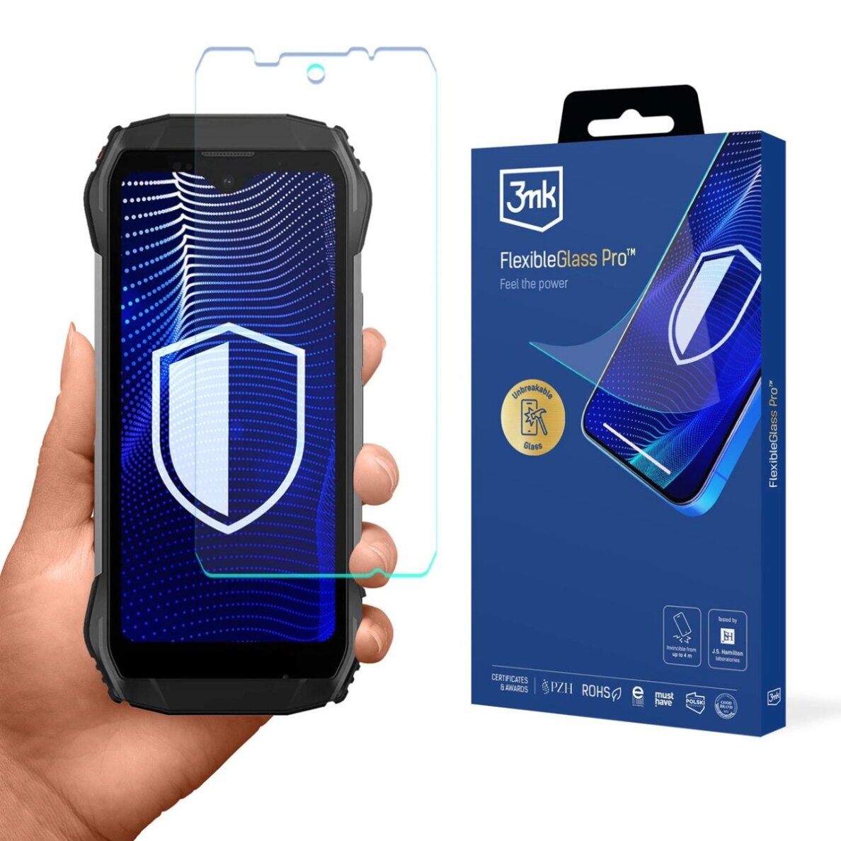 Blackview N6000 / N6000SE 3mk FlexibleGlass Pro hibridinis stiklas Blackview N6000 / N6000SE 3mk FlexibleGlass Pro hibridinis stiklas