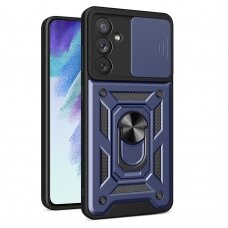 Dėklas Hybrid Armor Camshield Samsung Galaxy A54 5G Mėlynas