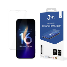 Hibridinis stiklas 3mk FlexibleGlass Lite Apple iPhone 16 Pro