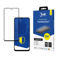 Hibridinis stiklas 3mk FlexibleGlass Max Black skirtas Samsung Galaxy M16 5G
