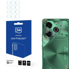 Hibridinis kameros apsauginis stiklas 3mk Lens Protection Tecno POVA 6 Pro