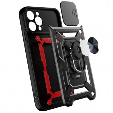 Dėklas Hybrid Armor Camshield iPhone 14 Pro Max Juodas 7 Dėklas Hybrid Armor Camshield iPhone 14 Pro Max Juodas 7