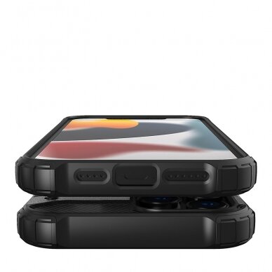 Dėklas Hybrid Armor iPhone 14 Pro Max Mėlynas 6