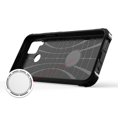 Hybrid Armor case for Realme 10 5G / Realme 9i 5G armored hybrid case black 1 Hybrid Armor case for Realme 10 5G / Realme 9i 5G armored hybrid case black 1